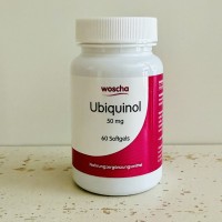 Ubiquinol Q10 (Kaneka) 50mg vegetarische (Bienenwachs) 60 Softgel-KPS - Woscha Ubiquinol Q10 (Kaneka) 50mg vegetarische (Bienenwachs) 60 Softgel-KPS - Woscha