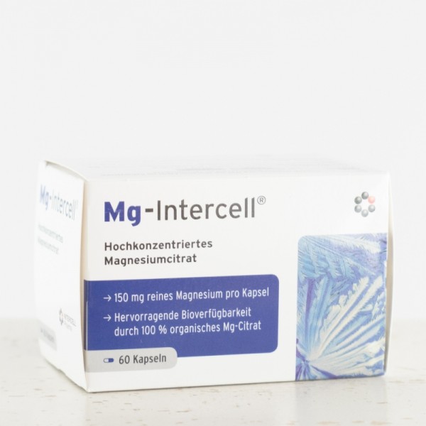 Magnesiumcitrat MG-Intercell 60 KPS (veg.) - Intercell Pharma