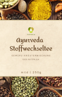 Vorschau: Stoffwechseltee Gewürz Kräuter Tee mild 250g Vorschau: Stoffwechseltee Gewürz Kräuter Tee mild 250g