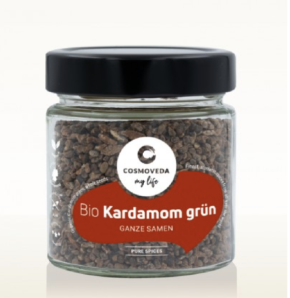 Kardamom grün, Samen schwarz 100g - Cosmoveda