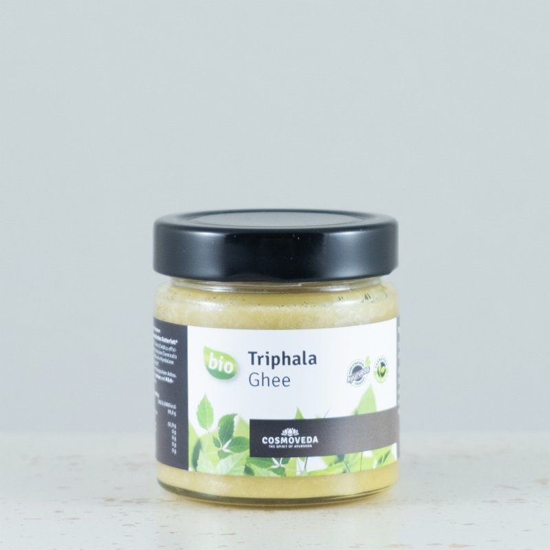 Triphala Ghee bio 150g Cosmoveda Ghee Nahrungsmittel Vedimed