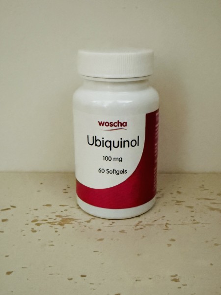 Ubiquinol Q10 (Kaneka) 100mg vegetarische (Bienenwachs) 60 Softgel-KPS - Woscha