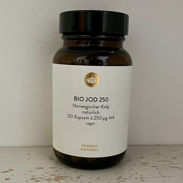 Jod 250 µg bio Kelp 120KPS (VEGAN) - Sunday