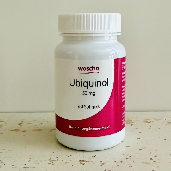 Ubiquinol Q10 (Kaneka) 50mg GELATINE 60 Softgel-KPS - Woscha-Copy